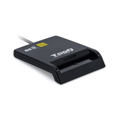 TooQ Card Reader Inteligentes Dnie SIM USB-C - Black — image 1