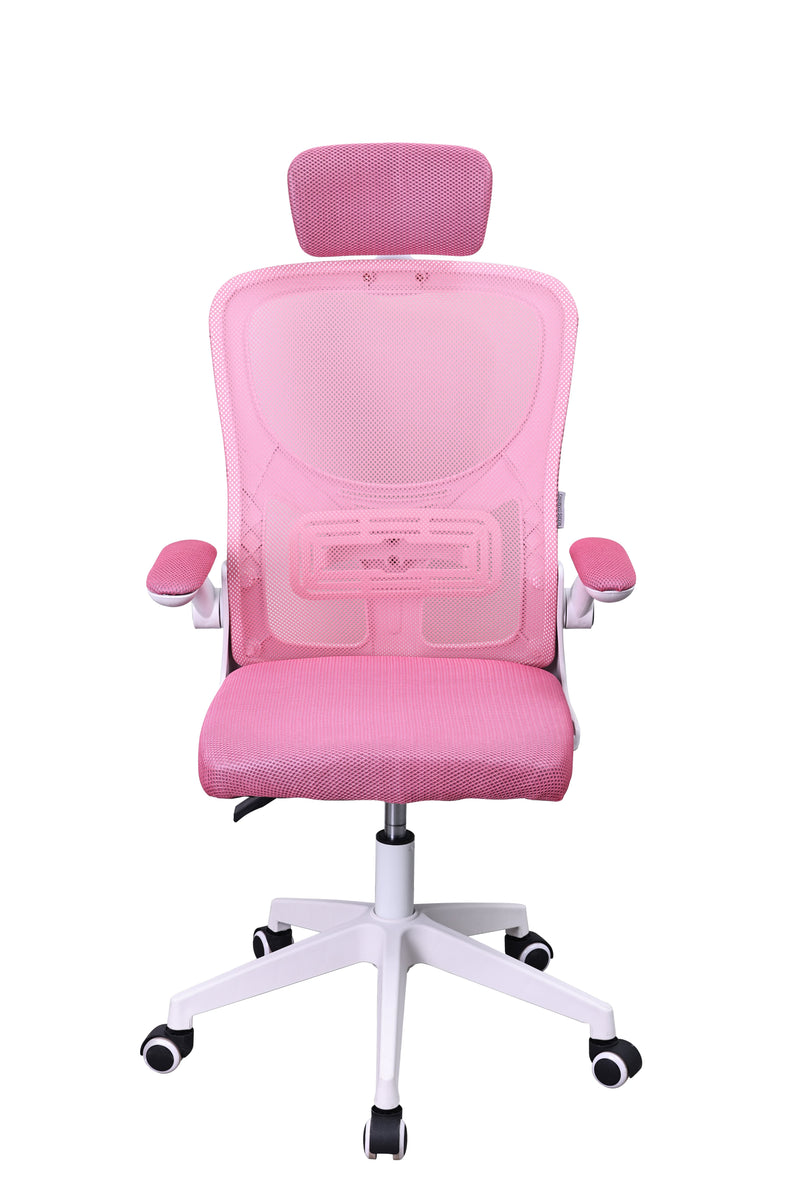 Mars Gaming Chair Mgc-ergo Plus Pink Reposabrazos Plegables /Pistón Clase 3/ Stand Lumbar Dinámico Adaptable/