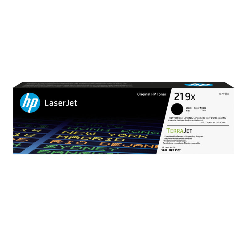 HP Genuine Toner 219X Black W2190X
