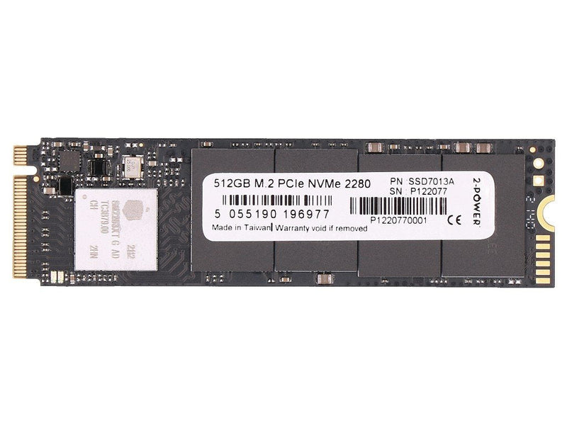 2-POWER SSD 512GB M.2 PCIE NVMe 2280 SSD7013A