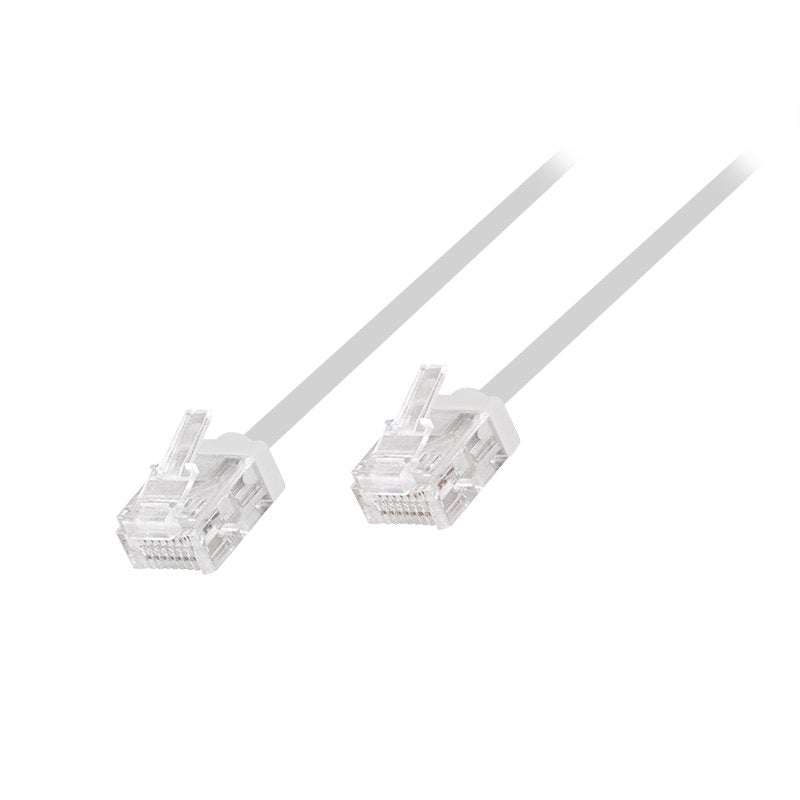 Logilink Patch Cable CAT.6A U UTP Slim High-flex, Blanco 5,00M