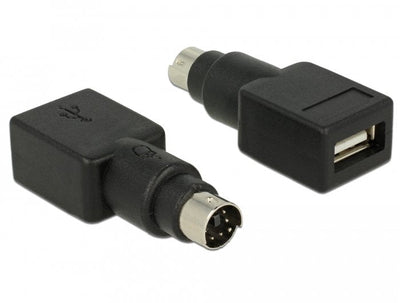 Delock Adapter Ps/2 Male USB Tipo-a Female — image 1