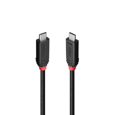 Lindy Cable USB4 240W Type C 0.5M/Black Line 37000 — image 1