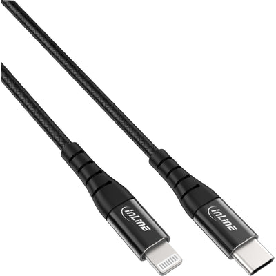 Inline 31460D USB Cable -c - Lightning 2M Black — image 1