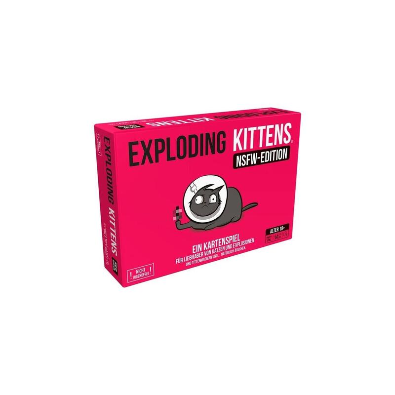 Asmodee Exploding Kittens - Edition Nsfw, Set Of Cartas EXKD0029