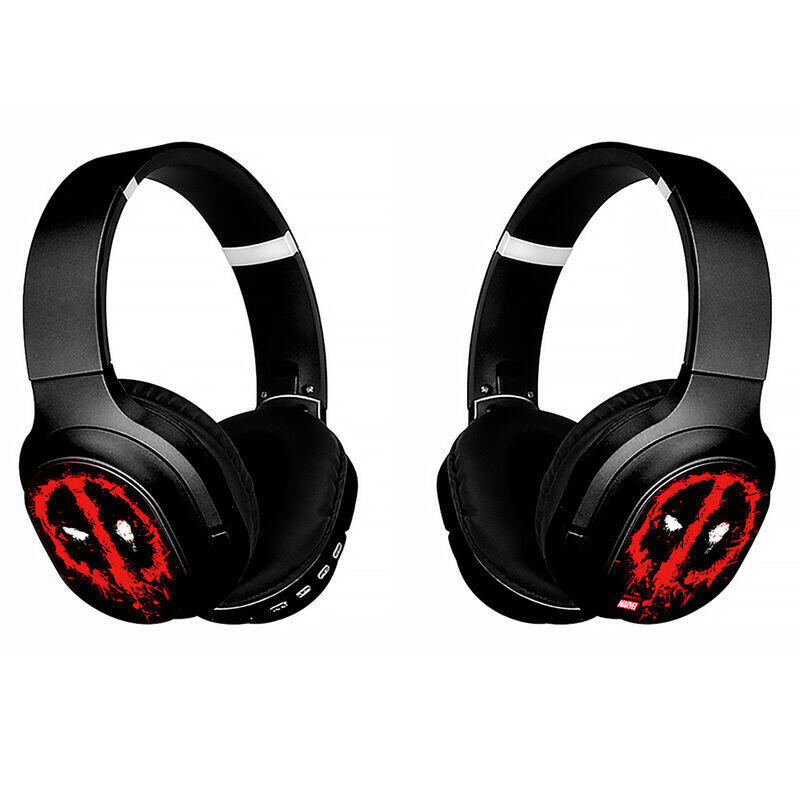 Headphones Inalambricos Deadpool Marvel