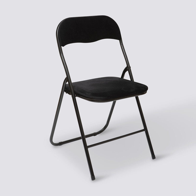 Desk Foldable Black 60X60X75CM