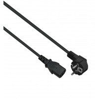 Helos Cable Power Plug Security 90 ° a C13, Black 3,0M — image 1
