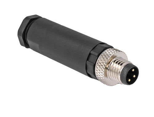 M8 Connector A-kodiert 3 Pin Connector Male Zur Assembly With Connection Atornillada — image 1