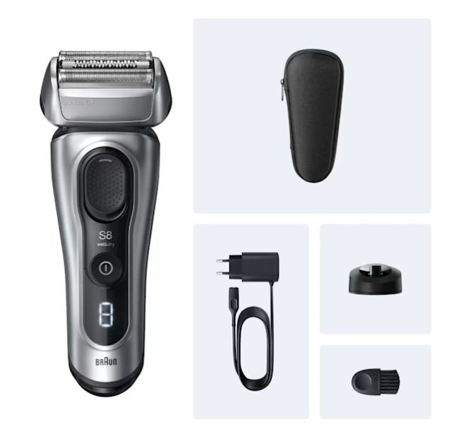 Braun Series 8 - 8617S, Silver Knife/Black 8700216554404