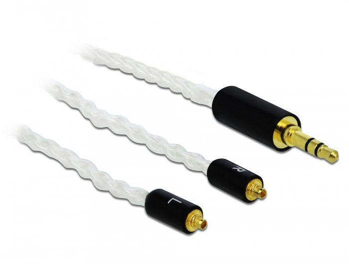 Delock Cable Audio 3,5MM 3 Pin Male - 2 X MMCX Male 1,20M