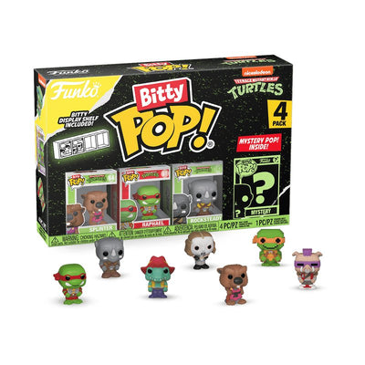 Blister 4 Figuras Bitty Pop Tortugas Ninja Splinter — image 1