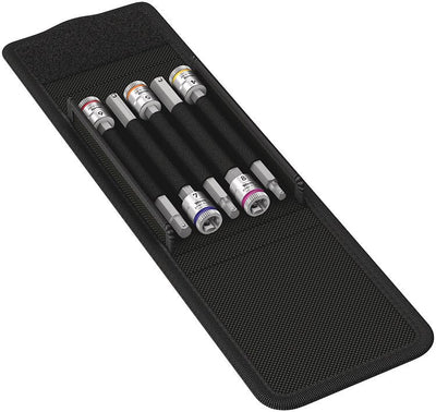 Wera Key Tubo 8740A Hf 1 Socket 1366 Black/Silver Socket 1366, 1/4, Métrico, 5 Heads 4,5,6,7,8MM, 1/4 — image 1