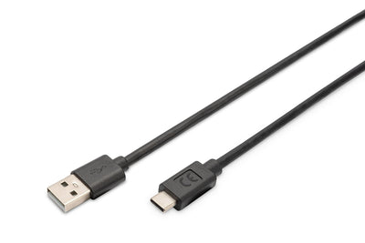 Assmann Electronic AK-300148-030-S USB Cable 3M 2.0 USB C USB a Black — image 1