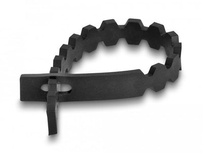 Delock Cable Ties Cables Flexibles, Reutilizables 10 Pieces Blancas + 10 Pieces Negras — image 1
