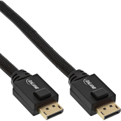 Inline Cable Activo DisplayPort, Black Contactos Dorados, 15M — image 1