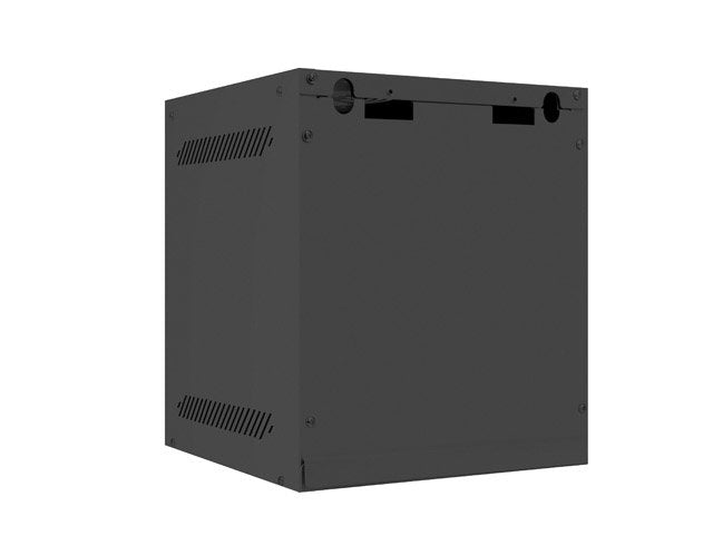 Lanberg Cabinet Rack 10 Assembly Wall 6U / 280X310 Autoarmas (paquete Flat With Door Glass Black