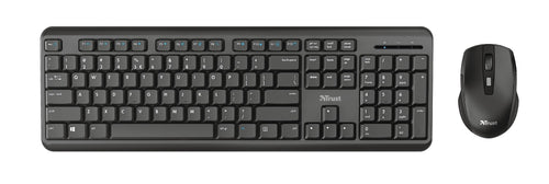 Trust TKM-350 Keyboard And Mouse Set, Wireless Deutsches Qwertz-layout, Flüssigkeitsgeschützt — image 1