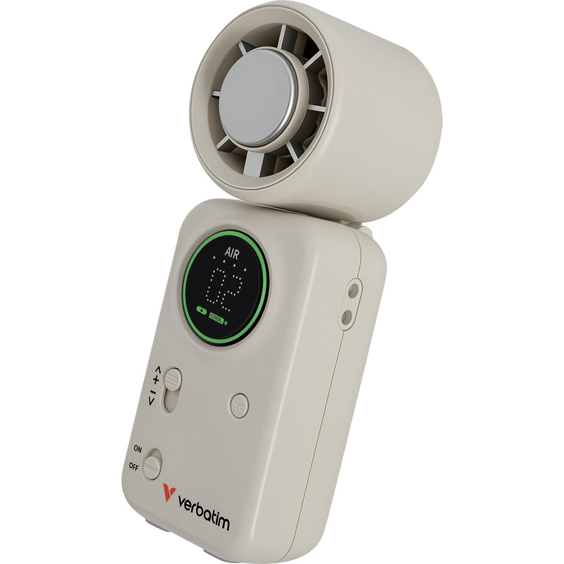 Verbatim Cool'n'go Ice Touch Pro Handheld Fan White/Silver 32346