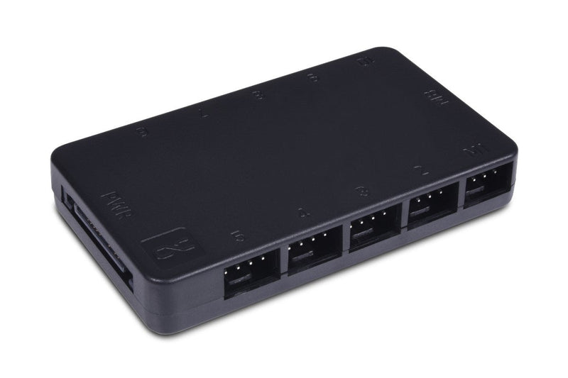 Alphacool Control Fan Core 10X Divisor PWM 4 Pines Black With Connection Power SATA
