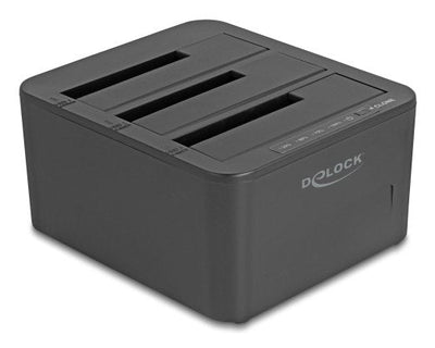 USB Estación Acoplamiento 3 X SATA HDD SSD With 1:2 Klon Función — image 1