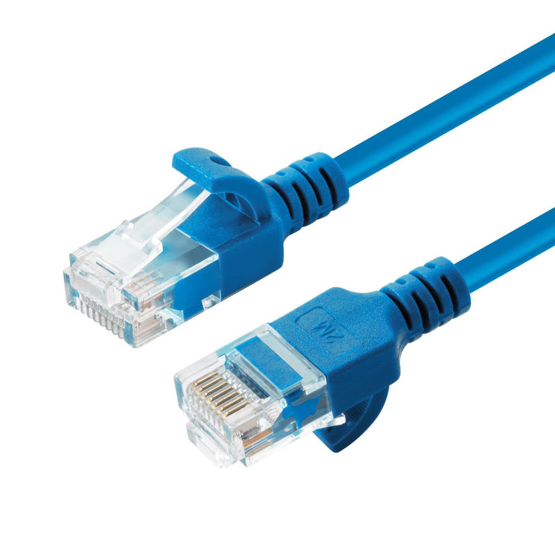U/UTP CAT.6A Slim 5M Blue Unshielded Network Cable