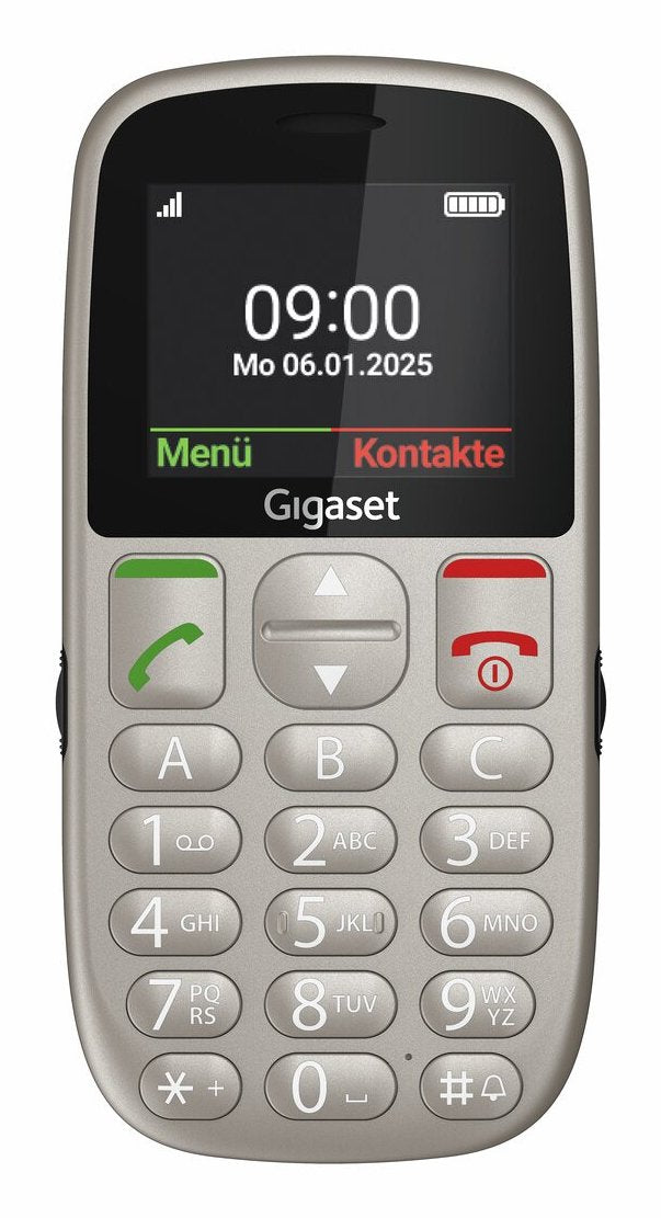 Gigaset Mobile Phone GL395 Dual SIM Silver