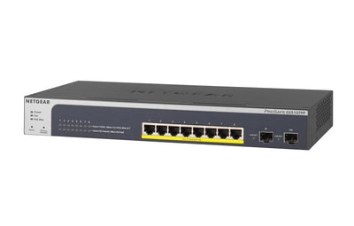 NETGEAR GS510TPP Gestionado L2/L3/L4 Gigabit Ethernet (10/100/1000) Black Energía Sobre Ethernet (PoE) — image 1