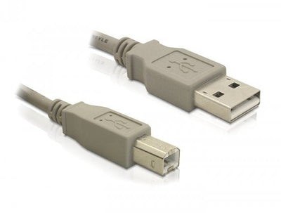 Delock USB Cable 2.0 Typ-a Male USB 2.0 Typ-b Male 3M — image 1