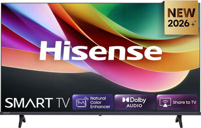 Hisense TV 32 (1366X768) 32A49S Smart TV HD Dled 8,5MS 60HZ HDMI USB LAN Hdr VESA Wi-Fi Black — image 1
