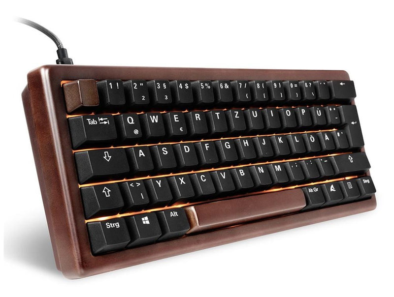 Sharkoon Gaming Keyboard Skiller SGK50S4 GEN2 Wood Black
