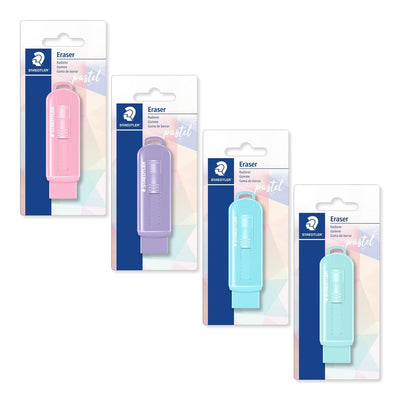 Staedtler Rubber Borrar With Case Plastic Surtidos Pastel Blister — image 1