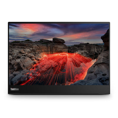 Lenovo - Thinkvision M14T Screen PC 35,6CM (14) 2240 X 1400 Pixels 2.2K LED Screen Touchscreen Black — image 1