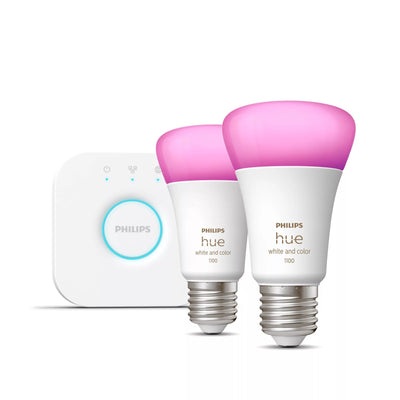 Philips Hue White And Colour Ambiance 1100 LED Forma: A60 E27 11W Clase F 16 Millones Colours 2000-6500 K (paq — image 1