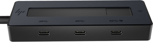 HP Docking Station USB-C Multipuerto 4K · 4 Ports USB-C · Up To 10Gbps · Black — image 1
