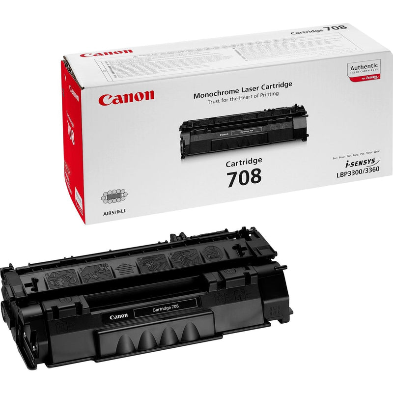 Canon Genuine Toner 708 Black 2500 Paginas