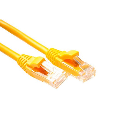 Yellow 3 Meter U UTP CAT.6 Patch Cable Component Level With RJ45 Connectors — image 1