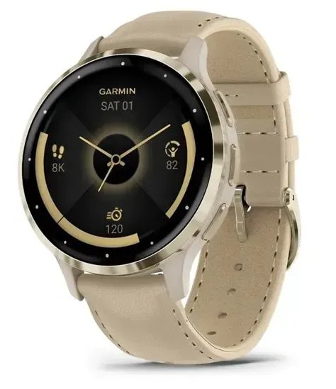 Garmin Smartwatch 010-02785-55 3,05CM (1.2) Amoled 41MM Digital 390 X 390 Pixels Screen Touchscreen Oro Wi-Fi