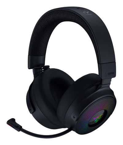 Razer Headphones Kraken V4 Pro Wireless And Alámbrico USB Type a Bluetooth Black — image 1