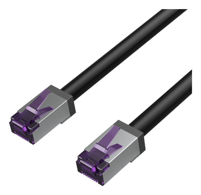 Shiverpeaks Network Cable CAT.6A S FTP Flex. 500MHZ 0,25M Black — image 1