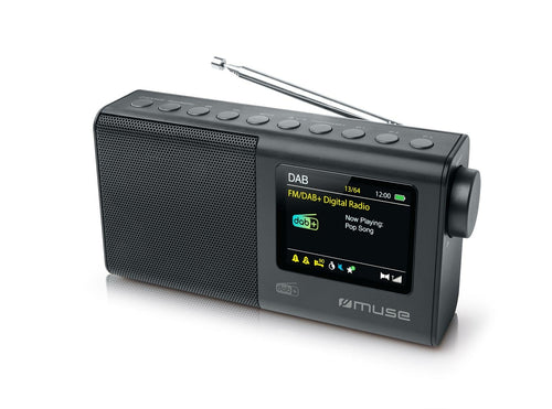 Muse Radio Laptop M-117 dB Black Fm, Dab/Dab+ — image 1