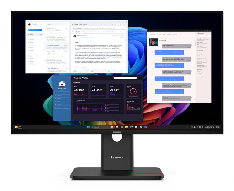 Lenovo Monitor Thinkvision T27UD-40 27 3840X2160 HDMI 64AFGAT2EU