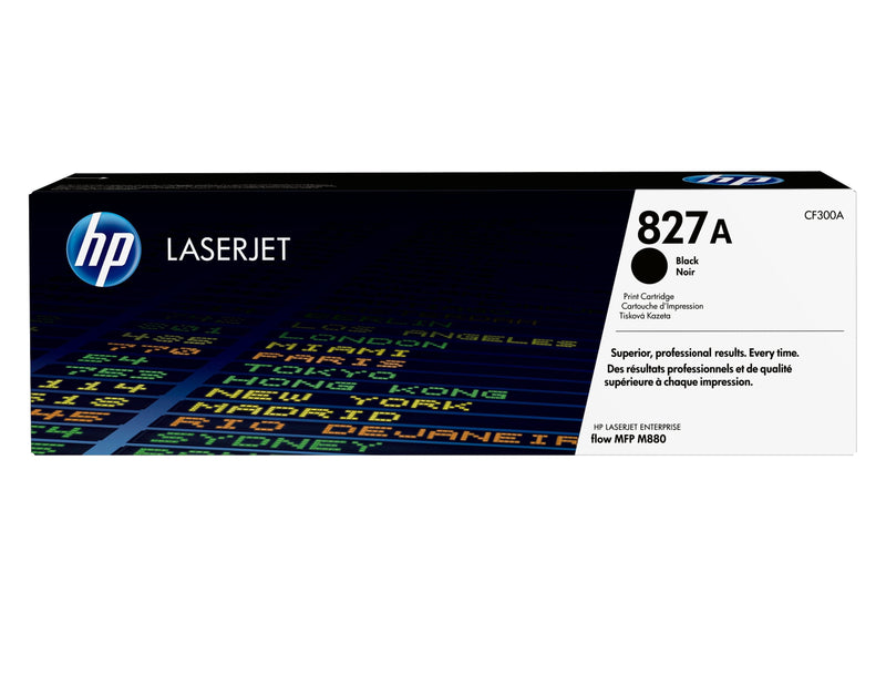 HP Genuine Toner 827A Black CF300A