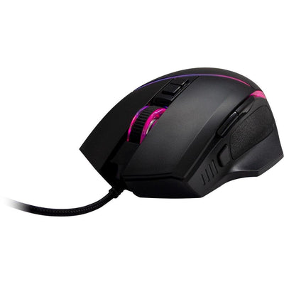 Inter-tech Mouse Gaming GT-100 RGB With USB Cable Black Retail — image 1