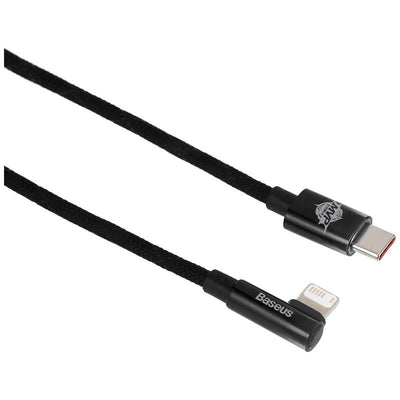 Baseus Data Cable Lightning 2.4A 2MT Mvp 2 Elbow-shaped Black CAVP000101 — image 1