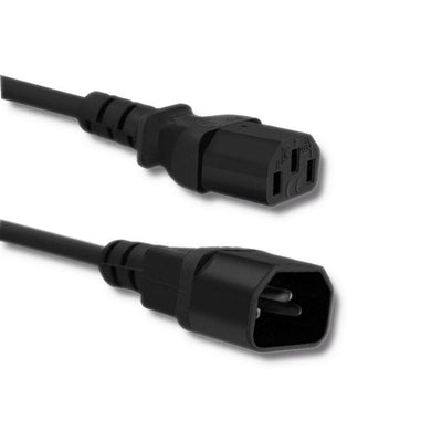 Qoltec 53896 AC Cable Power UPS C13 C14 1.8M — image 1