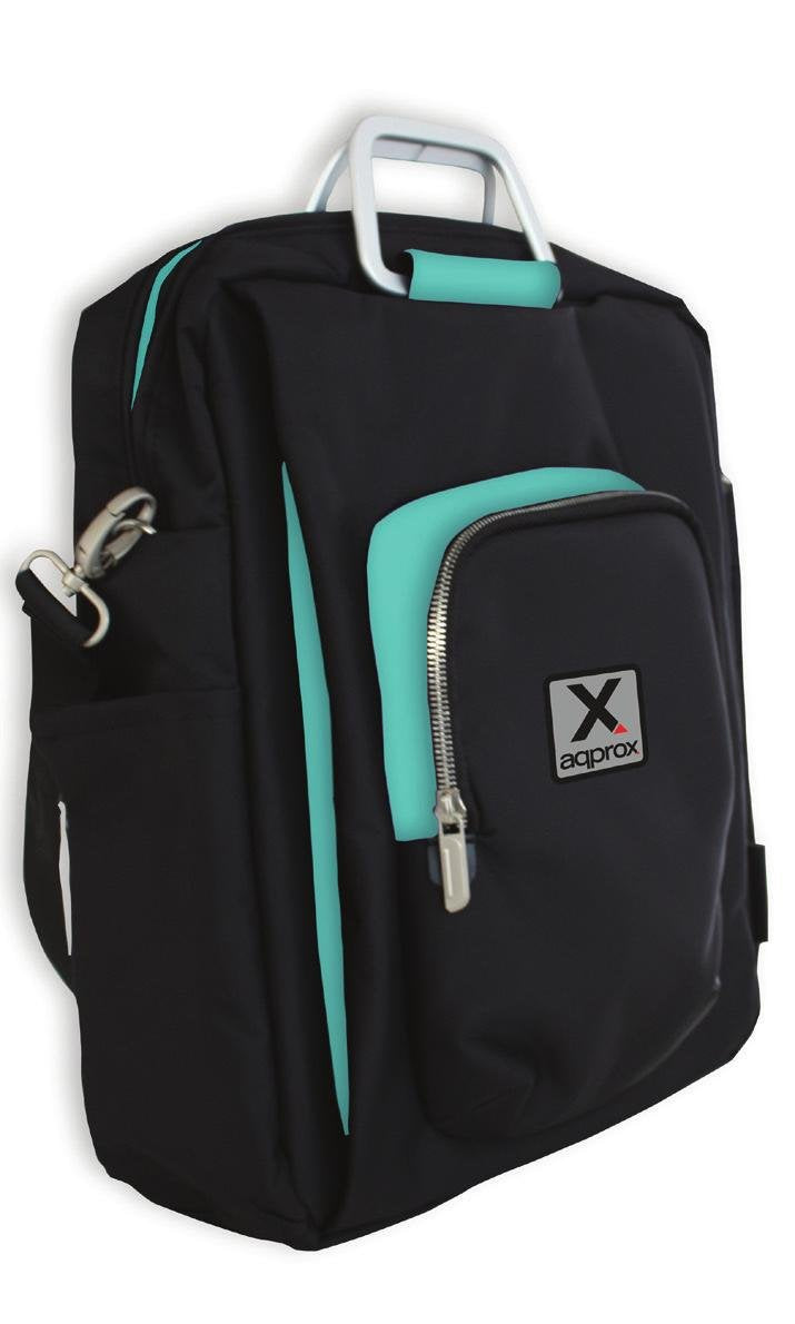 Approx Case Up To 15.6' - Varios Compartimentos - Handle Adjustable - Accesorio Fijar a Trolleys - Black And B