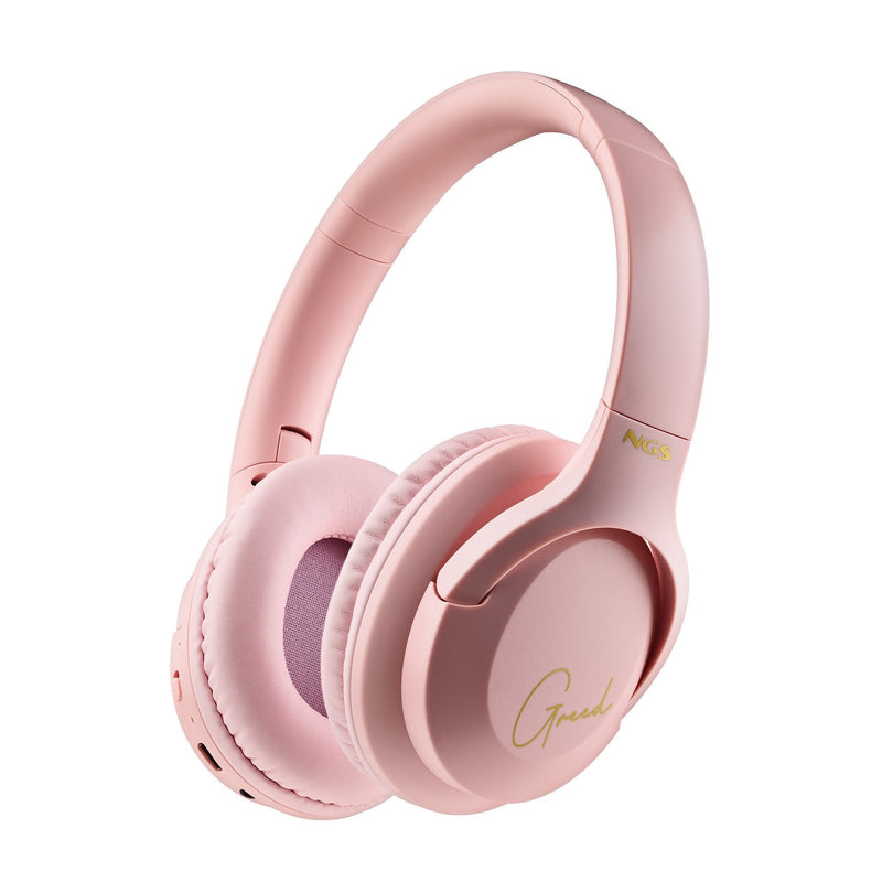 Ngs Headphones Inalámbricos Artica Greed With Microphone Bluetooth Pink