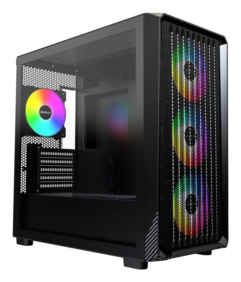 Montech PC Case Tower ATX X5M Black