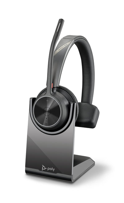 Poly Voyager 4310 - Voyager 4300 Uc Series - Headphone - Oreja - Bluetooth - Wireless Cableado - USB-A - Black — image 1